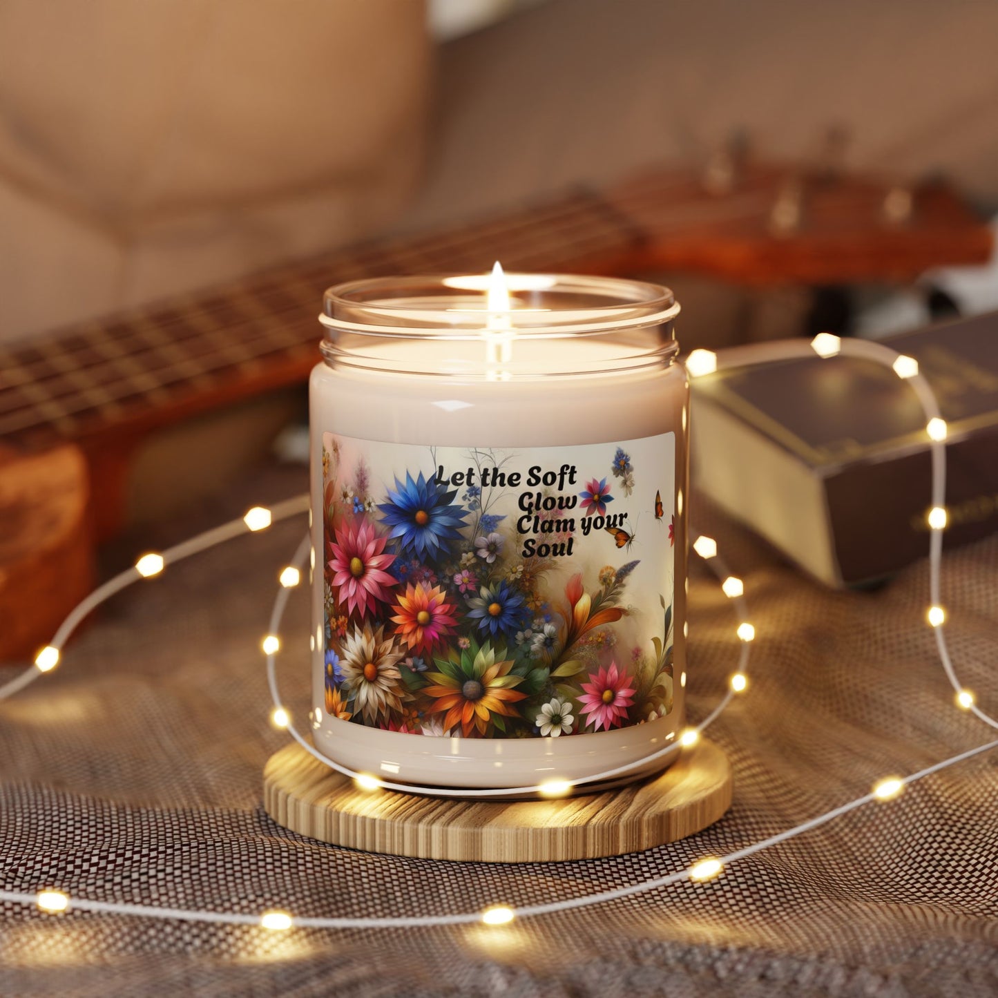 Scented Candle, Relaxing Aromatherapy Candle, Home Fragrance, Gift for Her, Natural Soy Wax Candle, Hand Poured Candle