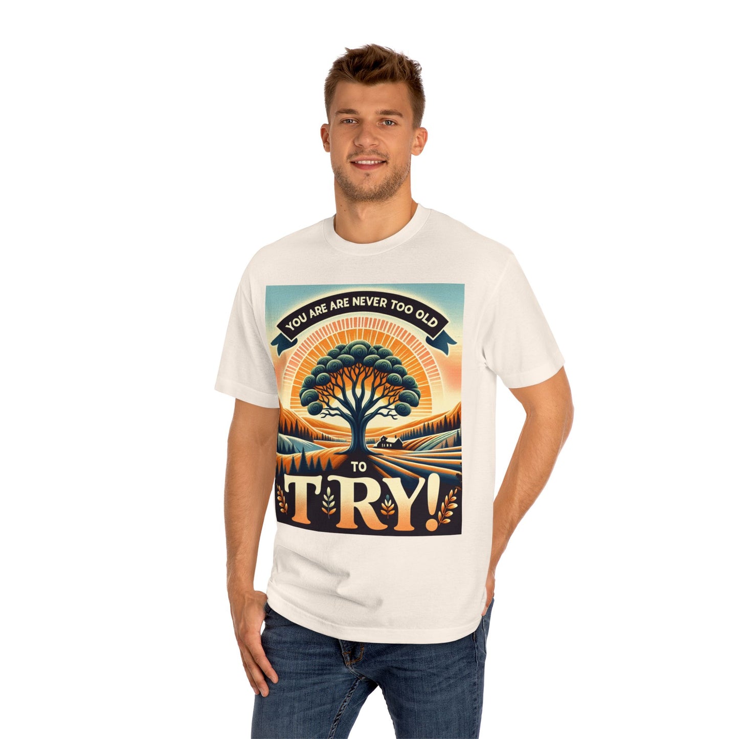 Inspirational Graphic Tee, Motivational T-Shirt, Positive Vibes Shirt, Gender Neutral Top, Unisex Classic Tee, Inspirational Graphic Shirt