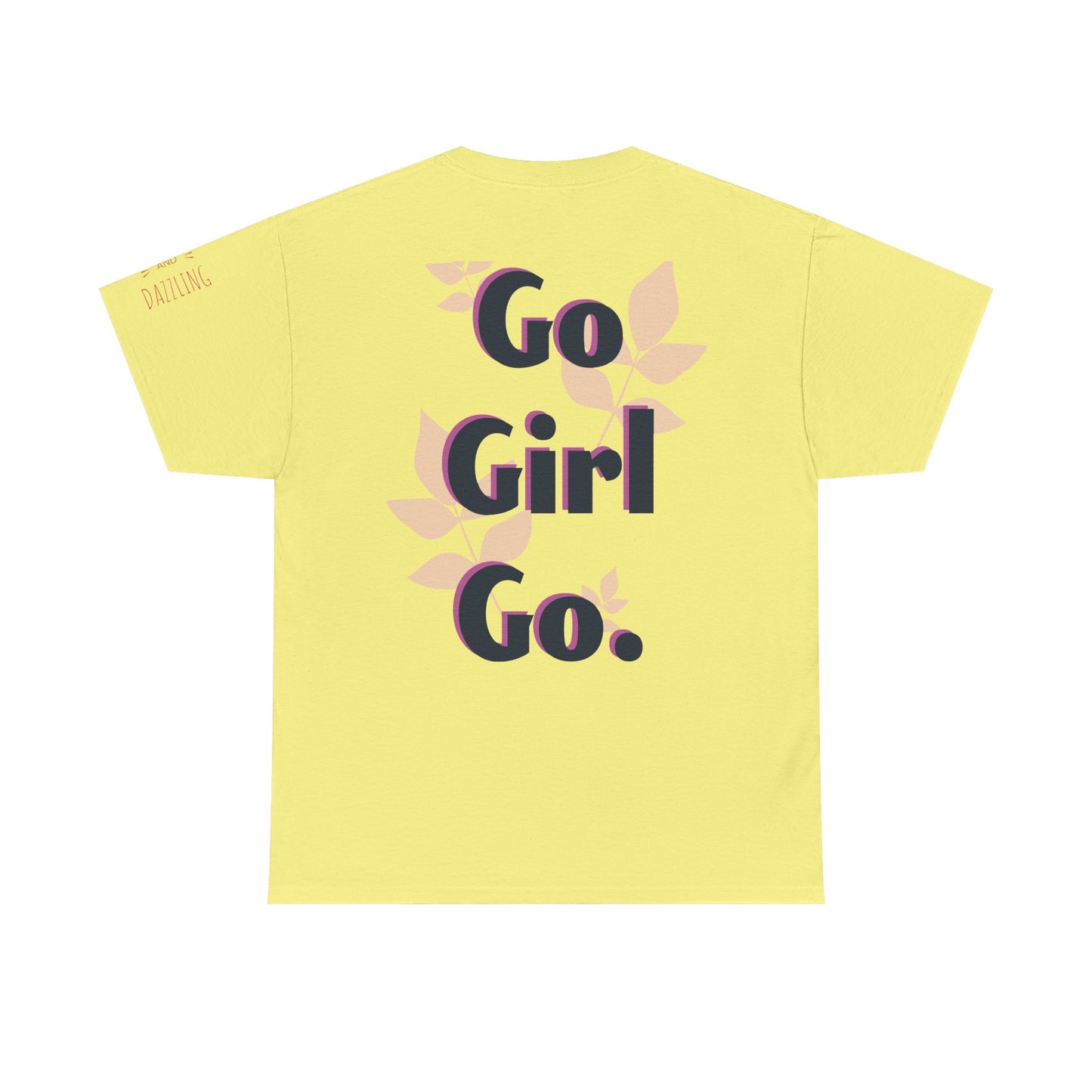 Inspirational Floral Print Tee, Love & Empowerment Shirt, Perfect for Women, Gifts for Friends, Motivational Apparel, Casual Everyday Wear