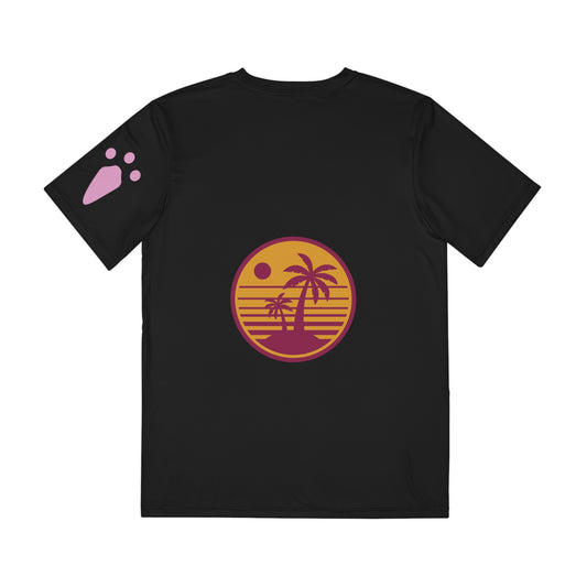 Beach Day Men's Tee, Summer Shirt, Ocean Vacation Top, Tropical Graphic T-Shirt, Beachwear Gift for Him