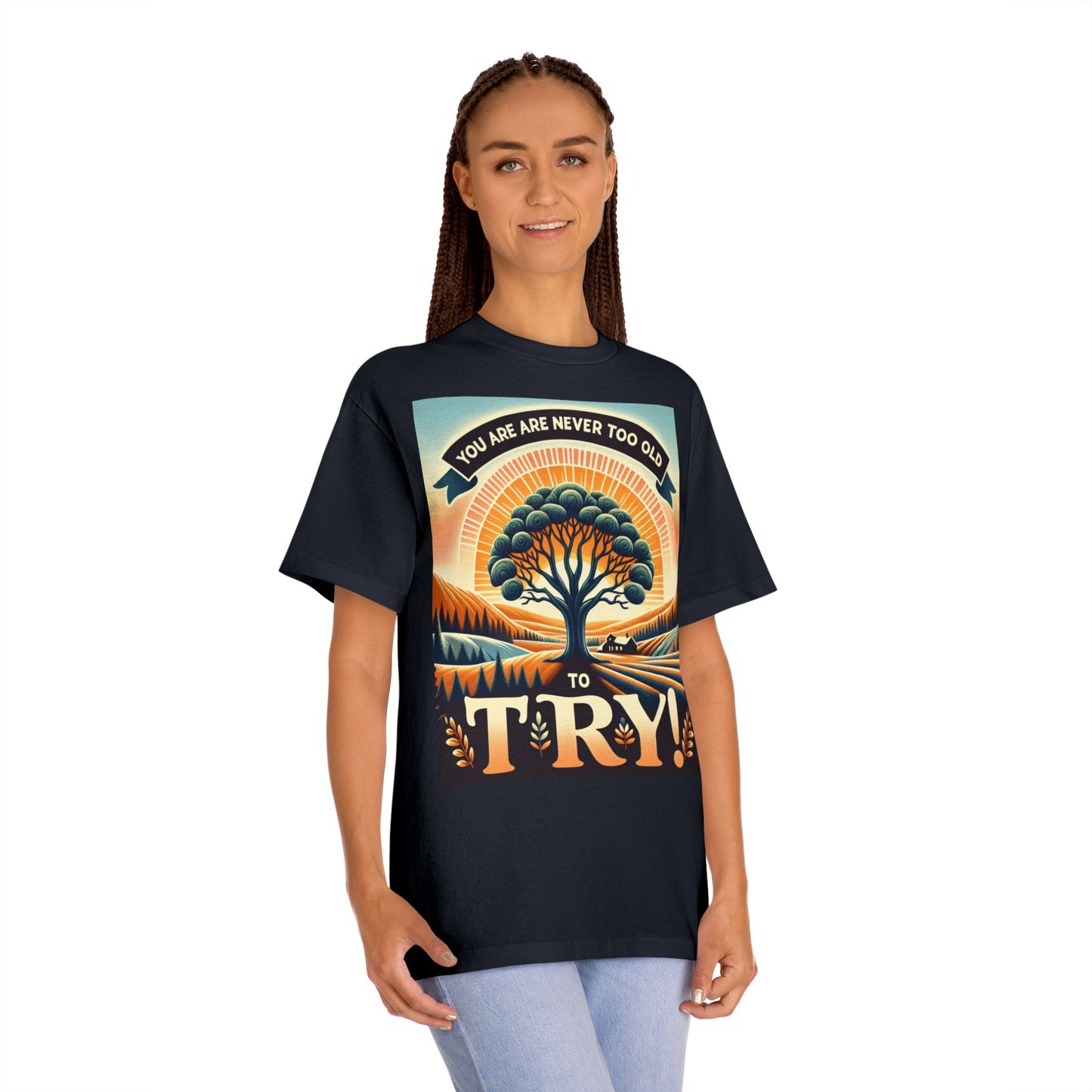 Inspirational Graphic Tee, Motivational T-Shirt, Positive Vibes Shirt, Gender Neutral Top, Unisex Classic Tee, Inspirational Graphic Shirt
