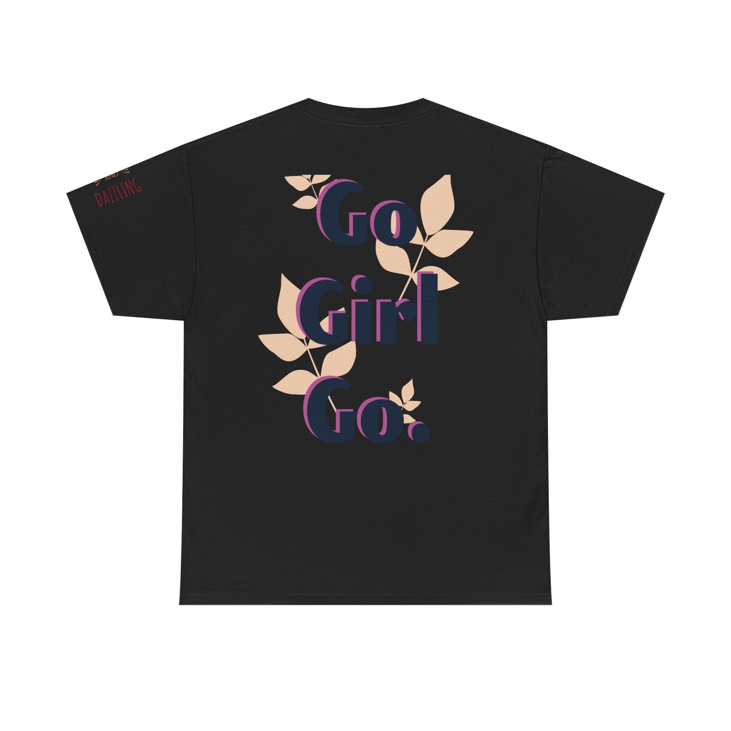 Inspirational Floral Print Tee, Love & Empowerment Shirt, Perfect for Women, Gifts for Friends, Motivational Apparel, Casual Everyday Wear