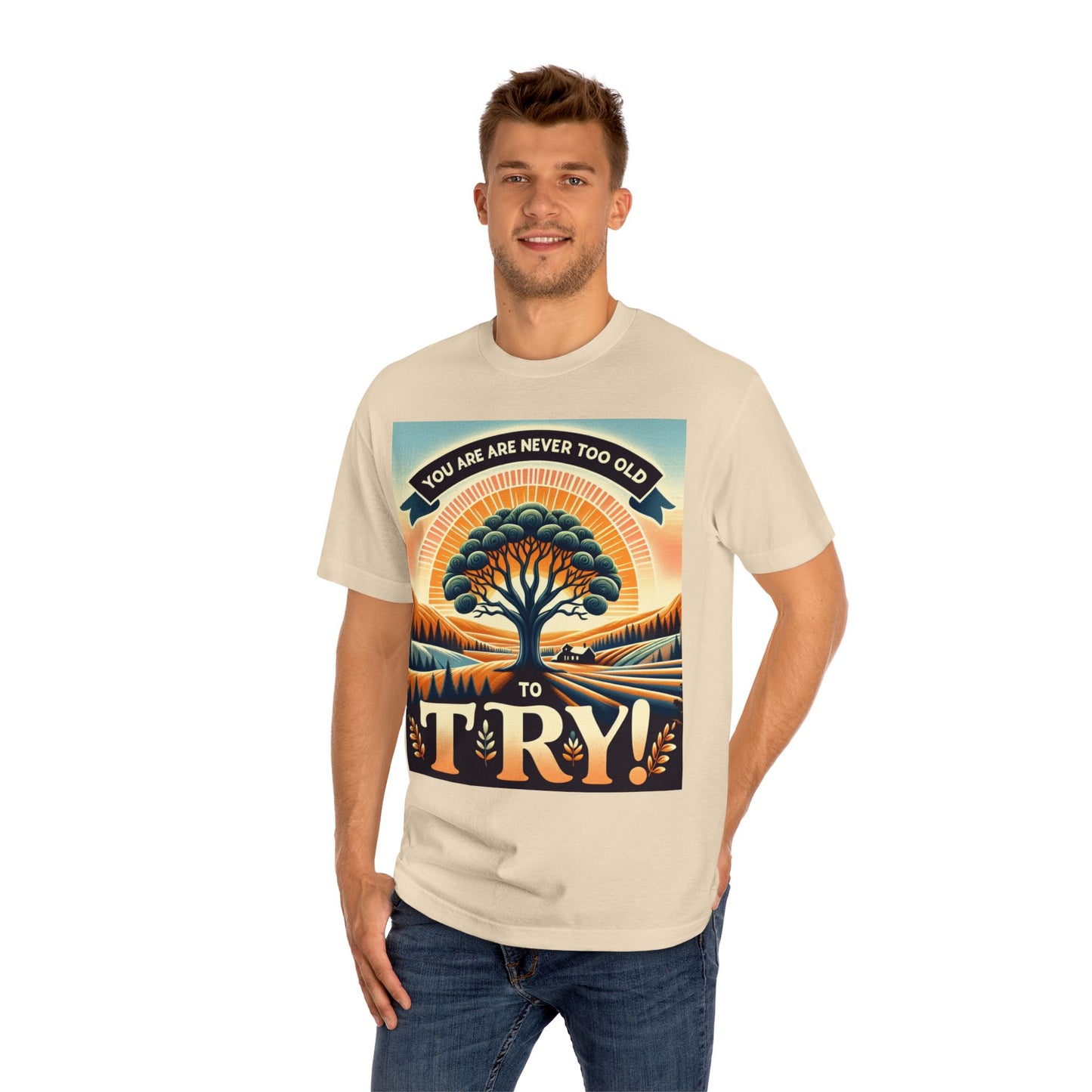 Inspirational Graphic Tee, Motivational T-Shirt, Positive Vibes Shirt, Gender Neutral Top, Unisex Classic Tee, Inspirational Graphic Shirt