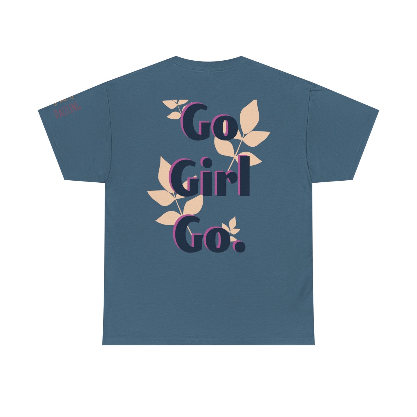 Inspirational Floral Print Tee, Love & Empowerment Shirt, Perfect for Women, Gifts for Friends, Motivational Apparel, Casual Everyday Wear