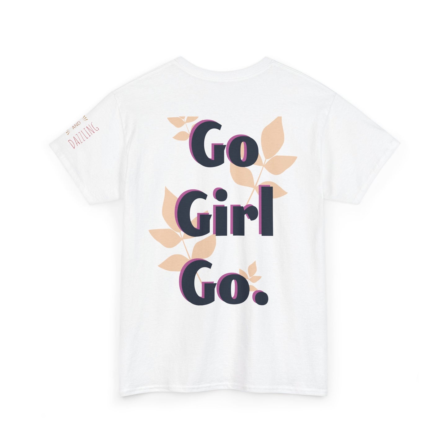 Inspirational Floral Print Tee, Love & Empowerment Shirt, Perfect for Women, Gifts for Friends, Motivational Apparel, Casual Everyday Wear