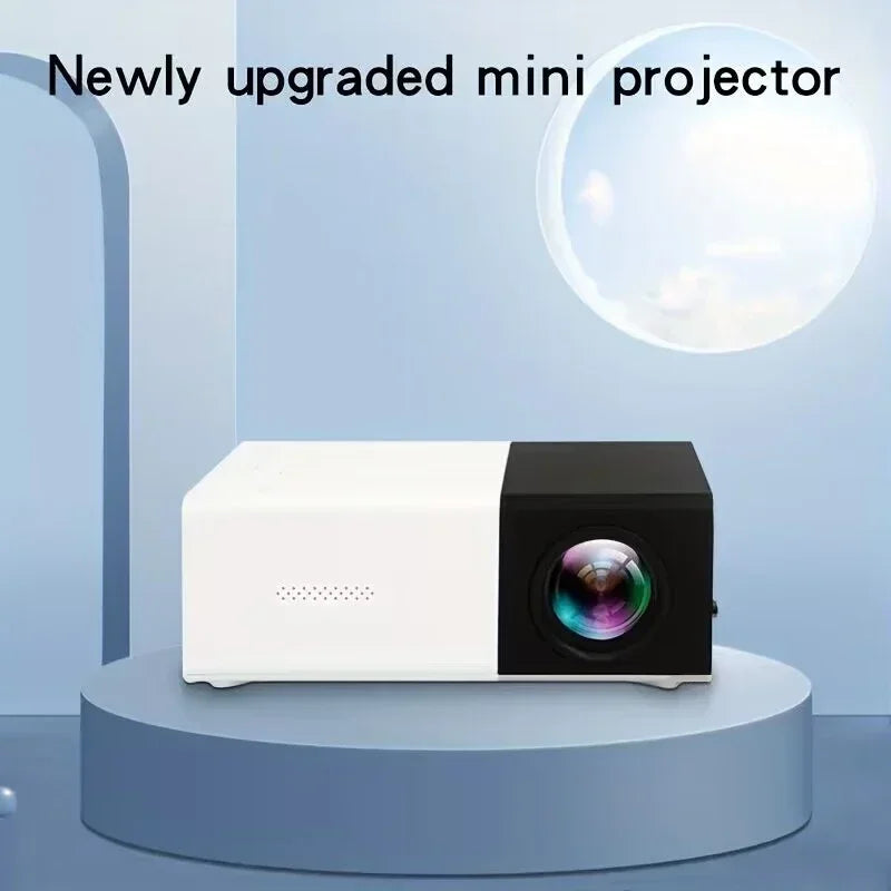YG300 Home HD Mini Projector, suitable for outdoor camping movies, cinemas, and gaming experiences