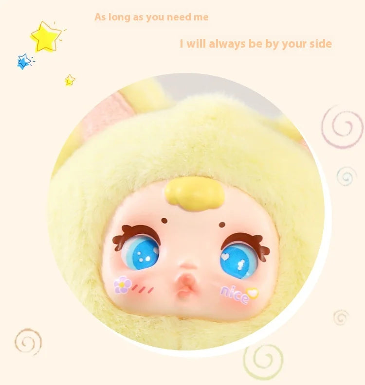 2025 New Cute Milk Candy Keychain Mysterious Blind Box Car Key Decoration Backpack Pendant Doll Small Gift Wholesale