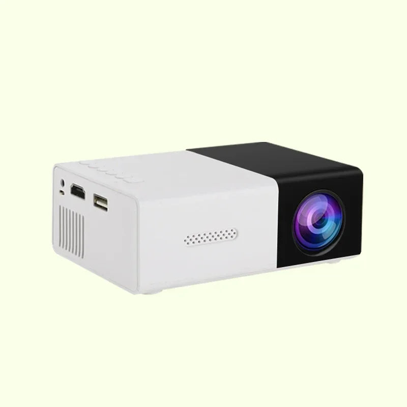 YG300 Home HD Mini Projector, suitable for outdoor camping movies, cinemas, and gaming experiences