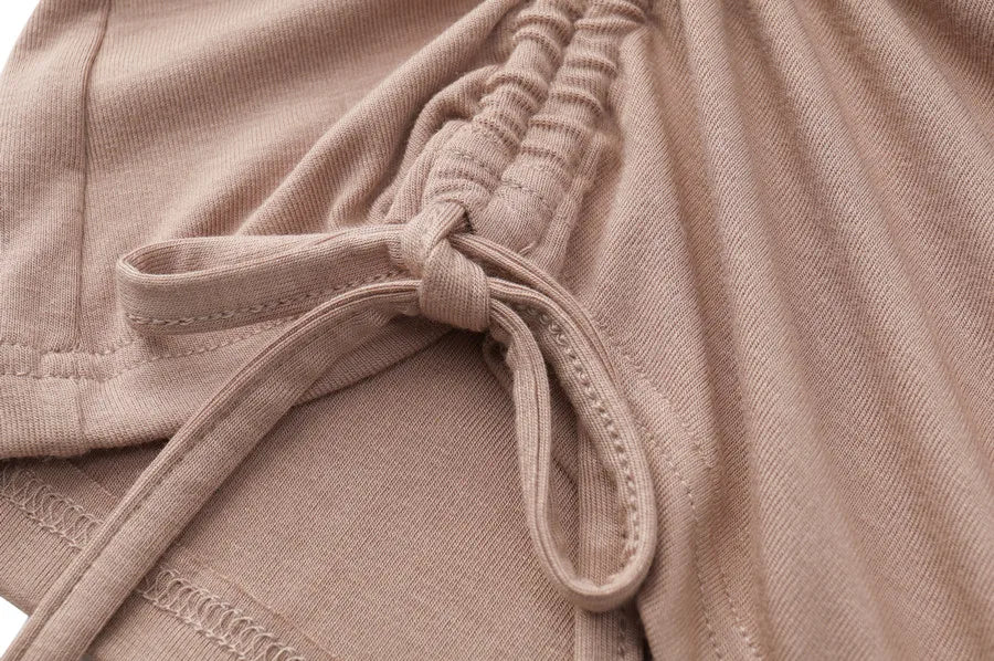 AS 2025 Summer String T shirt soft & breathable modal fabric 3/4 sleeve for women