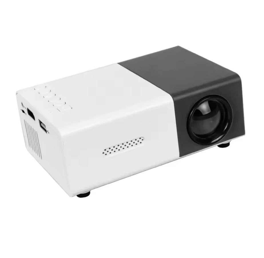 Proyector portátil YG300 para el hogar, conexión inalámbrica para teléfono móvil, compatible con USB, HDMI
