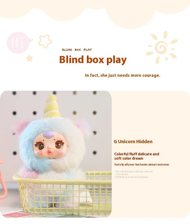 2025 New Cute Milk Candy Keychain Mysterious Blind Box Car Key Decoration Backpack Pendant Doll Small Gift Wholesale