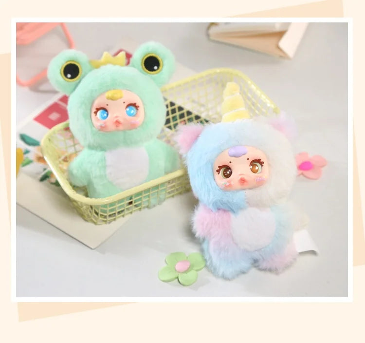 2025 New Cute Milk Candy Keychain Mysterious Blind Box Car Key Decoration Backpack Pendant Doll Small Gift Wholesale