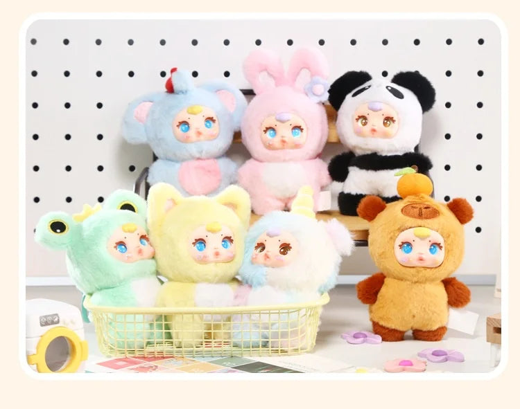 2025 New Cute Milk Candy Keychain Mysterious Blind Box Car Key Decoration Backpack Pendant Doll Small Gift Wholesale