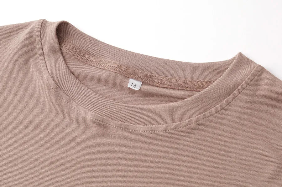 AS 2025 Summer String T shirt soft & breathable modal fabric 3/4 sleeve for women