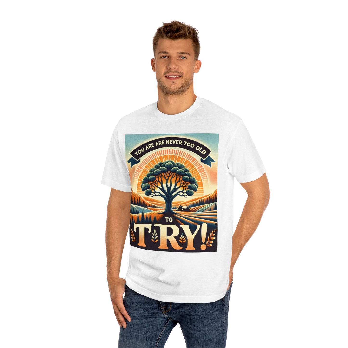 Inspirational Graphic Tee, Motivational T-Shirt, Positive Vibes Shirt, Gender Neutral Top, Unisex Classic Tee, Inspirational Graphic Shirt