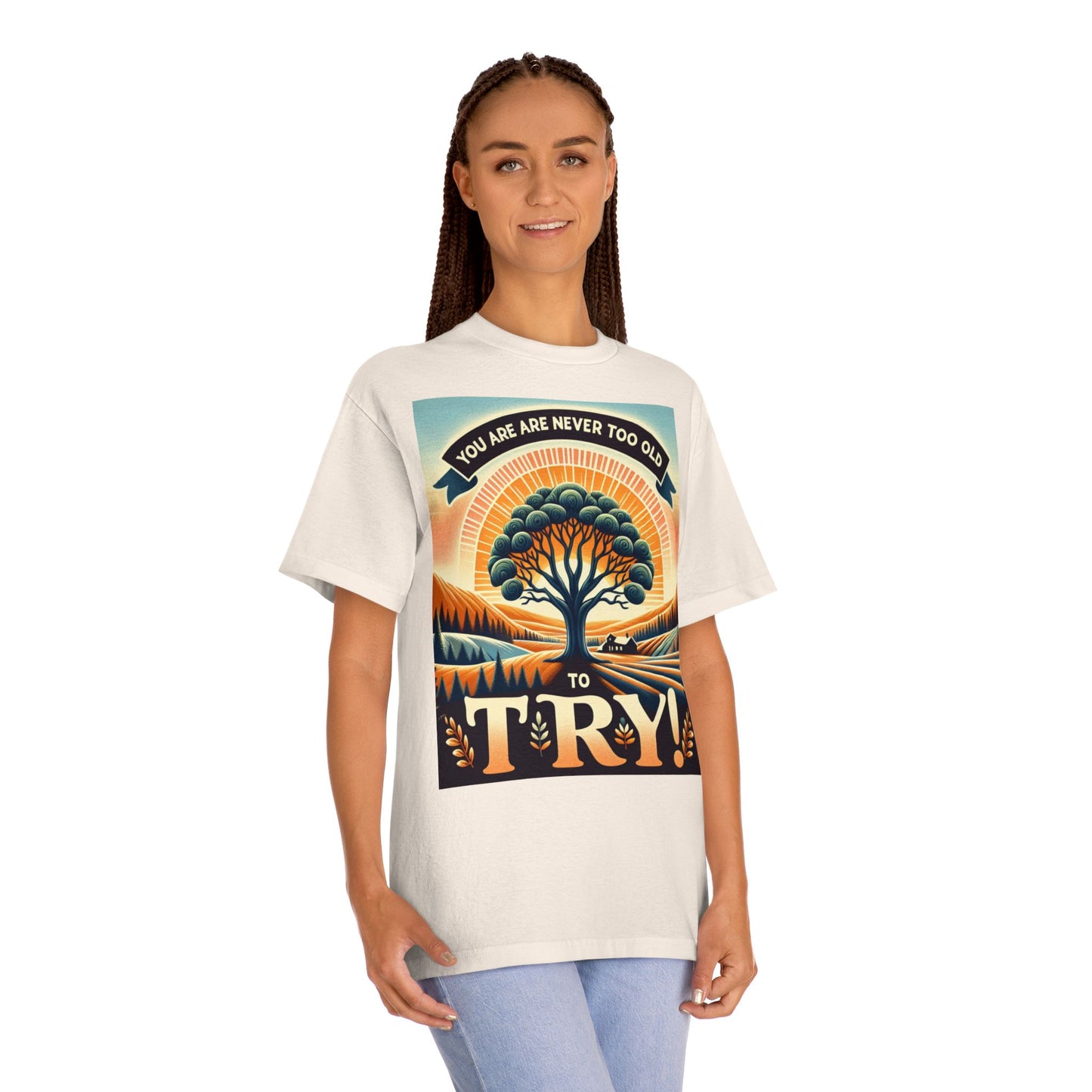 Inspirational Graphic Tee, Motivational T-Shirt, Positive Vibes Shirt, Gender Neutral Top, Unisex Classic Tee, Inspirational Graphic Shirt