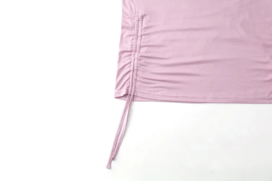 AS 2025 Summer String T shirt soft & breathable modal fabric 3/4 sleeve for women